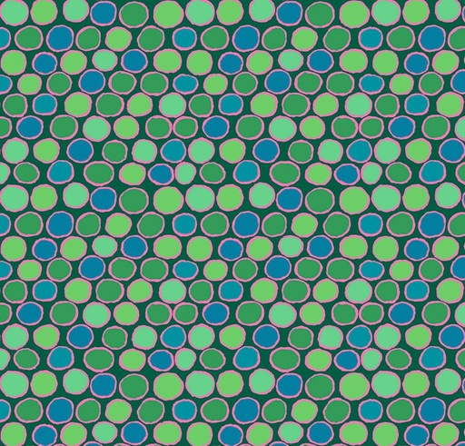 [FR-PWGP206-GRN] Kaffe Fassett Collective Penny-Wise Green by Kaffe Fassett
