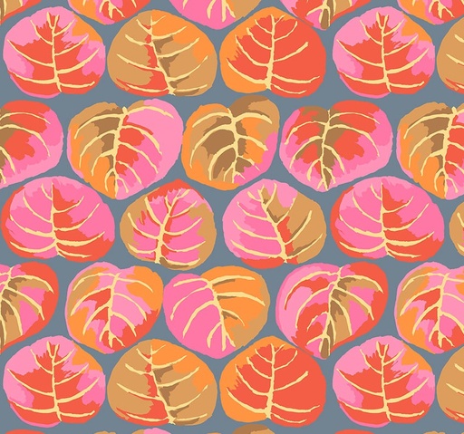 [FR-PWGP208-PINK] Kaffe Fassett Collective Palm Leaves Pink by Kaffe Fassett