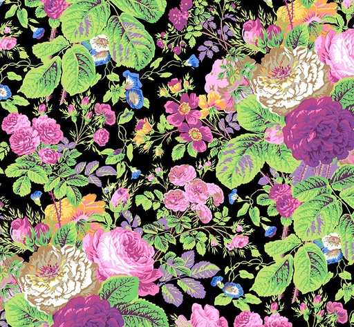 [FR-PWPJ053-CNTRST] Kaffe Fassett Collective Gradi Floral Contrast by Philip Jacobs for Kaffe Fassett