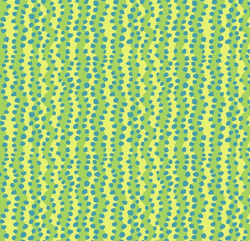 [FR-PWBM097-YLW] Kaffe Fassett Collective SM Bubble Stripe Yellow by Brandon Mably for Kaffe Fassett
