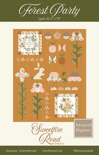 [MOD-SFR-0031] Forest Party Quilt Pattern by Sweetfire Road