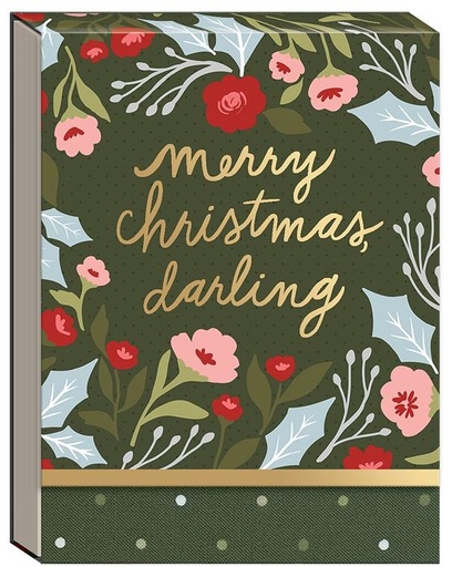 [MOD-2413MCD] Merry Christmas Darling Notepad by Lella Boutique