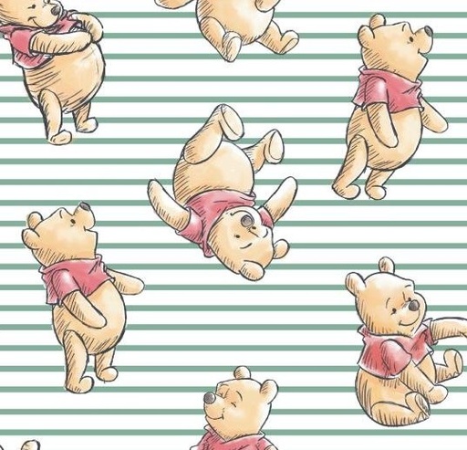 [SPR-77199] Winnie the Pooh Stripe from Springs Creative