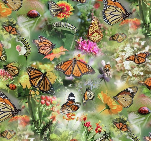[HOF-5461-170] Mariposa Masterpiece Meadow by Hoffman