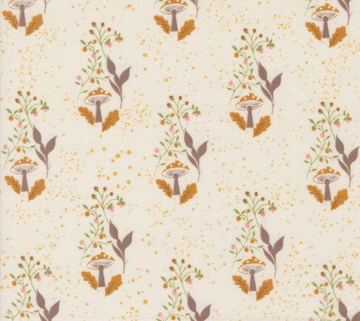 [MOD-43193-11] Frivolity Mushroom Path Porcelain by Sweetfire Road for Moda Fabrics