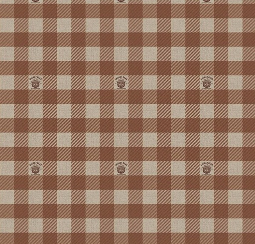 [RB-16502-BRWN] Friends of Smokey Bear Buffalo Check Brown from Riley Blake Designs