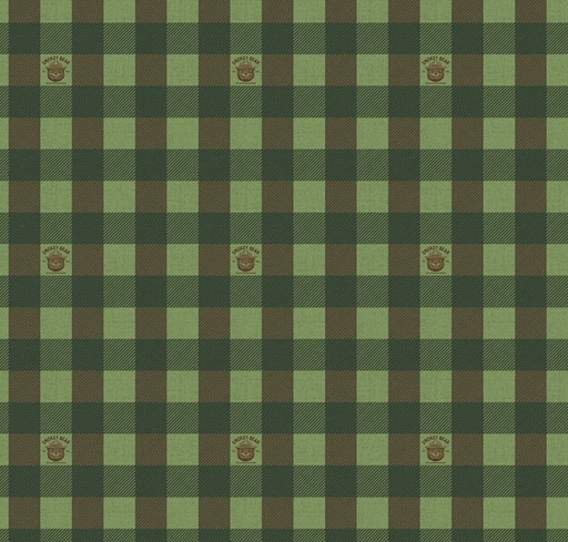 [RB-16502-GRSS] Friends of Smokey Bear Buffalo Check Grass from Riley Blake Designs