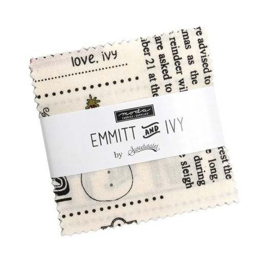 [MOD-55690-MC] Emmitt and Ivy Mini Charm by Sweetwater for Moda Fabrics