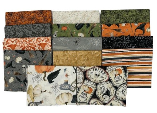 [PP-HocusPocusFQB] Hocus Pocus Fat Quarter Bundle from P&B