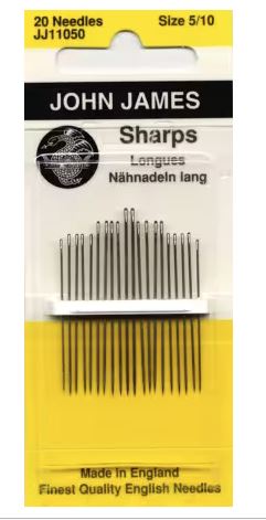 [JJ-110-5-10] Sharp Needles Assorted 5/10 from John James