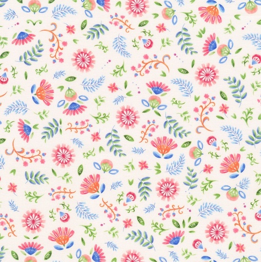 [KAUF-23113-192] Flutter Flowers Spring by Pimlada Phuapradit for Robert Kaufman Fabrics