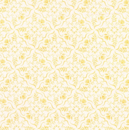 [KAUF-23114-14] Flutter Damask Natural by Pimlada Phuapradit for Robert Kaufman Fabrics