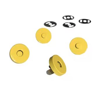 [SASS-KIT011H] Yellow Magnetic Snaps from Sassafrass Lane Designs