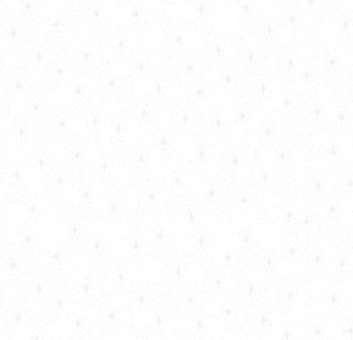 [BLAN-4592-110] We Love Christmas Stars White by Stof Fabric for Blank Quilting