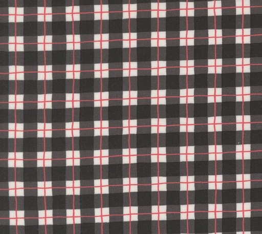 [MOD-56137-18] Winter Friends Winter Checks and Plaids Charcoal Black by Deb Strain for Moda Fabrics