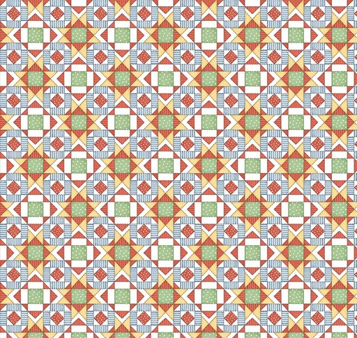 [NOR-27824-10] Quack Quack Moo Mini Quilt White by Emily Wenk for Northcott Fabrics