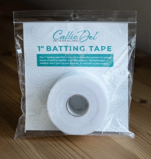 [CD-112-F] Batting Tape 1in x 30yds from Callie Del Interfacing