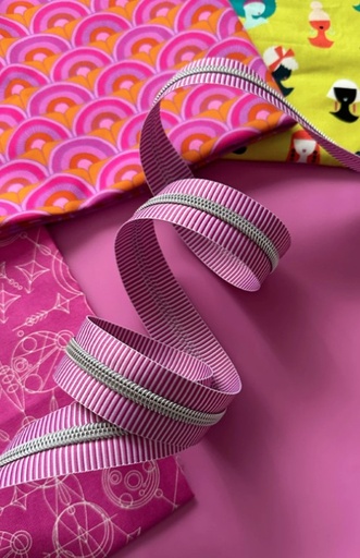 [SASS-KIT-17L] Purple Stripe Zipper Tape from Sassafras Lane Designs