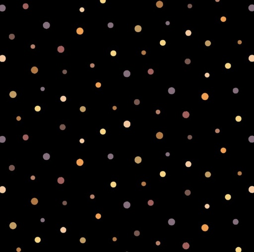 [ES-626-BLK] Whose Nose and Toes Dot Black by John Butler Collection for Elizabeths Studio