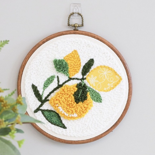 [KBD-KPNK-1020] You're the Zest Punch Needle Embroidery Kit from Kimberbell