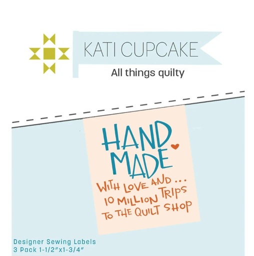 [KC-282] Ten Million Trips Sewing Labels from Kati Cupcake