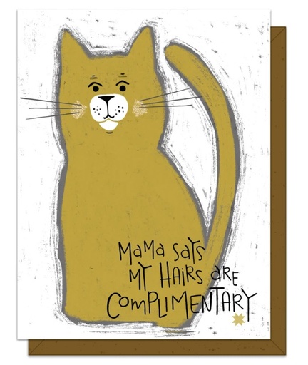 [KC-238] Mama Says Quilty Greeting Card from Kati Cupcake
