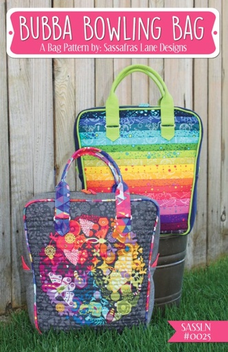 [SASS-LN-0025] Bubba Bowling Bag Pattern from Sassafras Lane Designs
