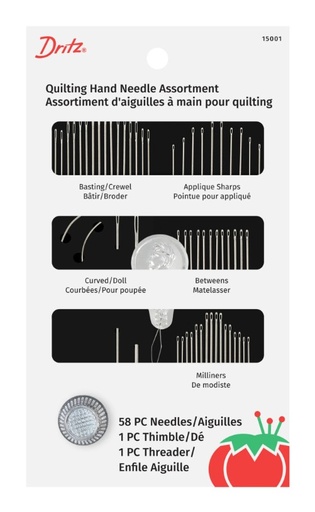 [DRI-150-01] Quilter's Hand Needle Assortment from Dritz