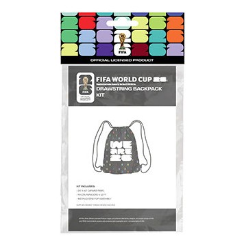 [NOR-KTFIFA-11099] Fifa World Cup 2026 Drawstring Backpack Kit from Northcott Fabrics
