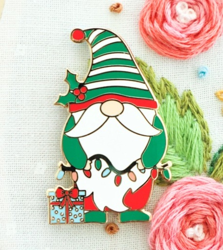 [FLT-CG-NM] Christmas Gnome Magnetic Needle Minder from Flamingo Toes