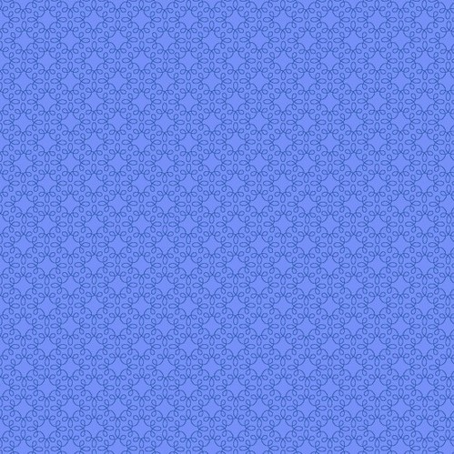 [HG-1063-71] Modern Melody Basics Filigree Geo Sky Blue by First Blush Studio for Henry Glass