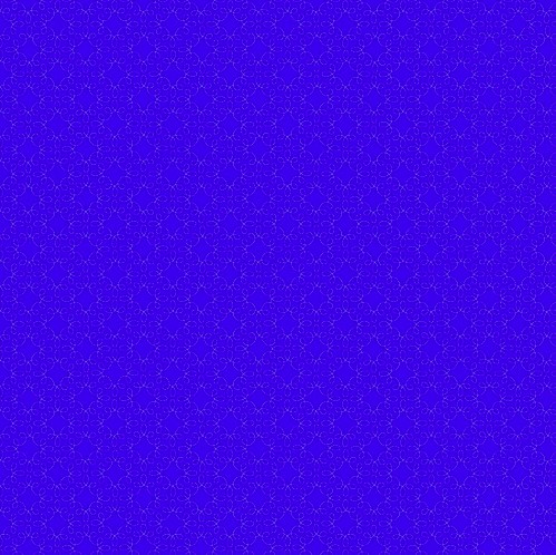 [HG-1063-75] Modern Melody Basics Filigree Geo Royal Blue by First Blush Studio for Henry Glass