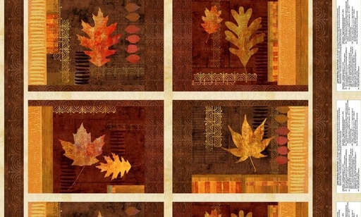 [WP-24044-258] Amber Reflections Multi Placemat Panel by Artly for Wilmington Prints
