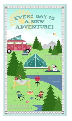 [WP-68532-749] Adventure Time Panel by Anne Rowan from Wilmington Prints