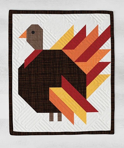 [RB-KTTB-38540] Turkey Lurkey Tabletop Banner Kit of the Month from Riley Blake Designs