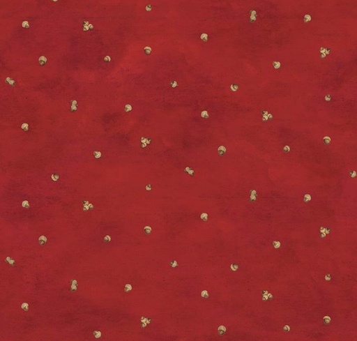 [RB-16214-RED] Covered Bridges in Fall Acorn Ditsy Red by Tara Reed for Riley Blake Designs
