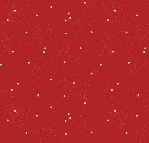 [RB-665-BRNRED] Dainty Daisy Barn Red by Beverly McCullough for Riley Blake Designs