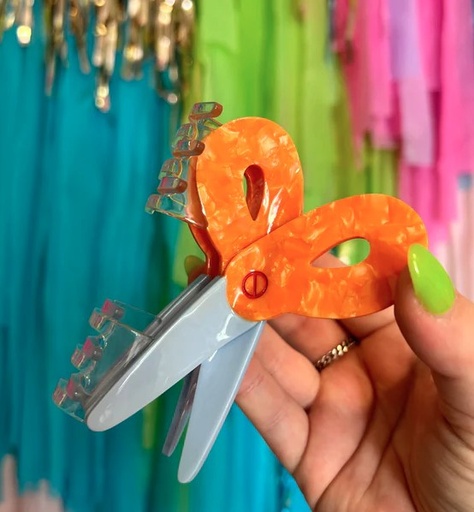[TPF-SCS018-HCW] Scissors Hair Claw Clip from The Peach Fuzz