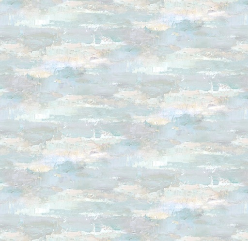 [NOR-28096-40] First Snow Brush Strokes Pale Blue by Iosif Derecichei for Northcott Fabrics