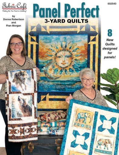[FC-032-543] Panel Perfect 3-Yard Quilts from Fabric Cafe