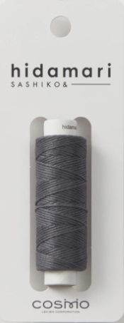 [LJI-122301-005] Cosmo Hidamari Sashiko Solid Thread, Indigo Blue, 30 Meters