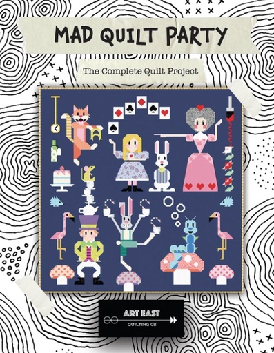 [AEQ-0325] Mad Quilt Party - The Complete Quilt Project from Art East Quilting