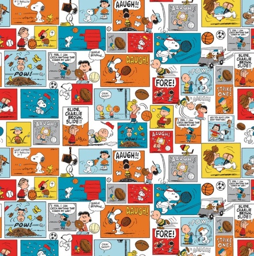 [SC-78736-62028] Peanuts Sports & Aaugh! from Springs Creative