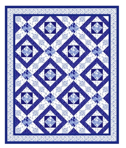 [NOR-PTN-3522] Tile Time Quilt Pattern by Nan Baker