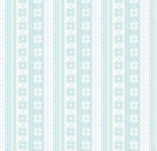 [RB-16364-WHT] Winter Magic Sweater Stripe White by Dani Mogstad for Riley Blake Designs