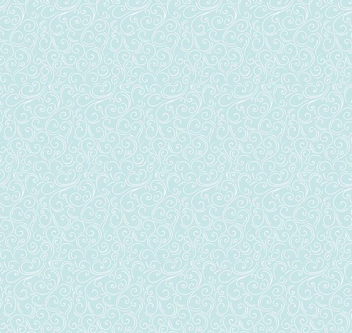 [RB-16366-AQUA] Winter Magic Swirls Aqua by Dani Mogstad for Riley Blake Designs