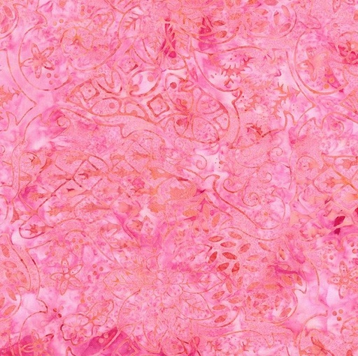 [TTR-3703-ROSTE] Tonga Batik Mayfair Wallpaper Floral Rosette by Wing and a Prayer Design for Timeless Treasures