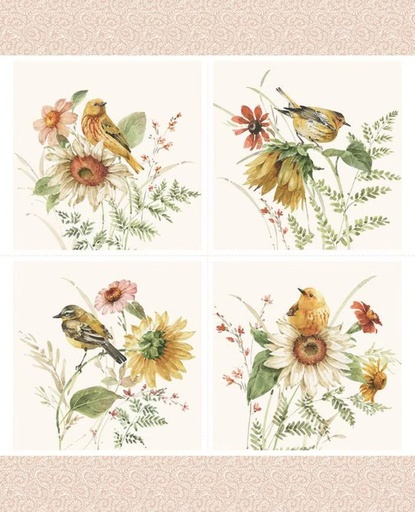 [RB-16675-PNL] Sunflower Whispers Panel by Lisa Audit for Riley Blake Designs