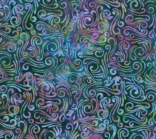 [NOR-B83540-46] Wide Back Swirls II Under the Sea from Northcott Fabrics