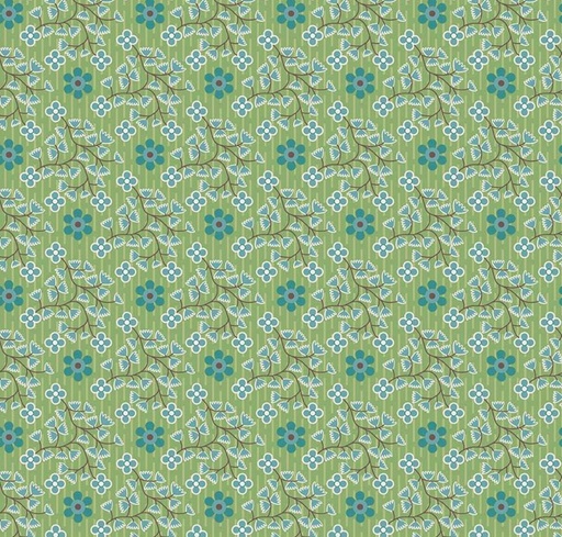 [RB-16470-BSL] Gentler Times Swell Basil by Lori Holt for Riley Blake Designs